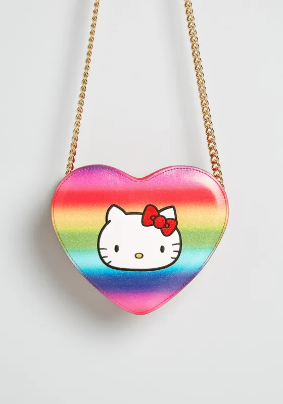 ModCloth x Hello Kitty I Heart You Crossbody Bag sold by Modcloth