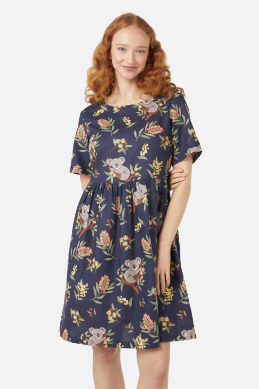 Koala Smock Dress sold by Modcloth