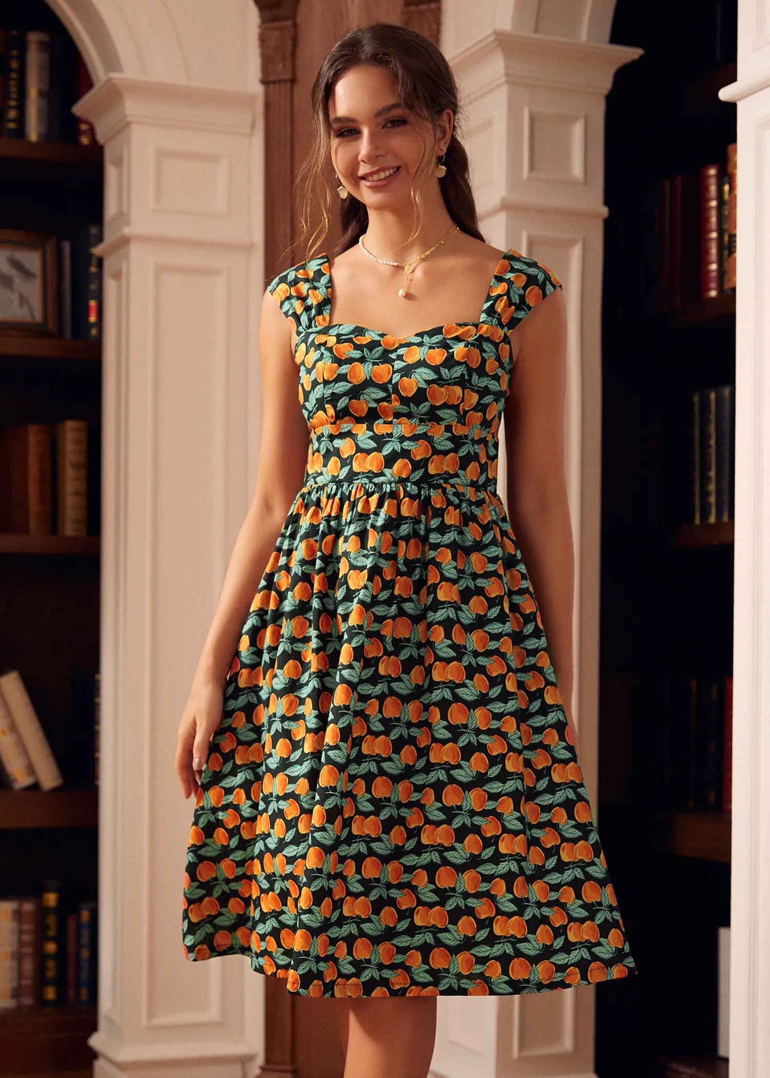 Sun-Kissed Fairytale Midi Dress sold by Modcloth product image thumbnail 2