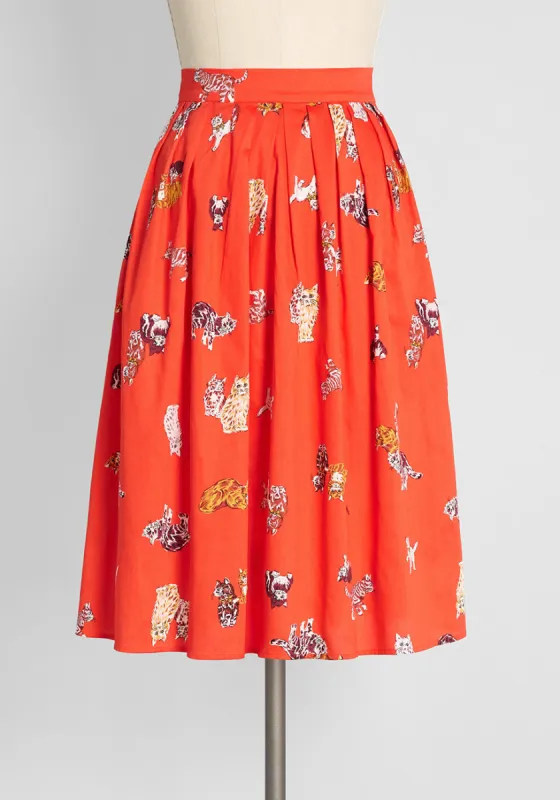 Imagine the Possibilities Skirt sold by Modcloth