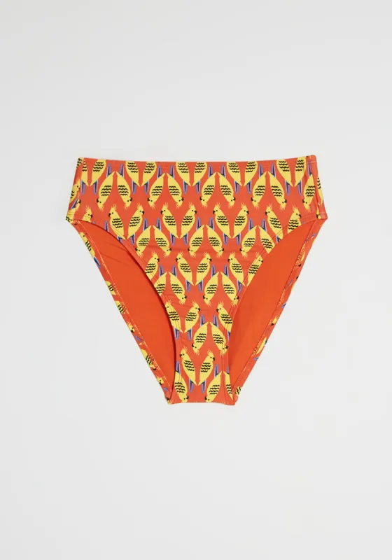 The Franky High-Waisted Bikini Bottom sold by Modcloth
