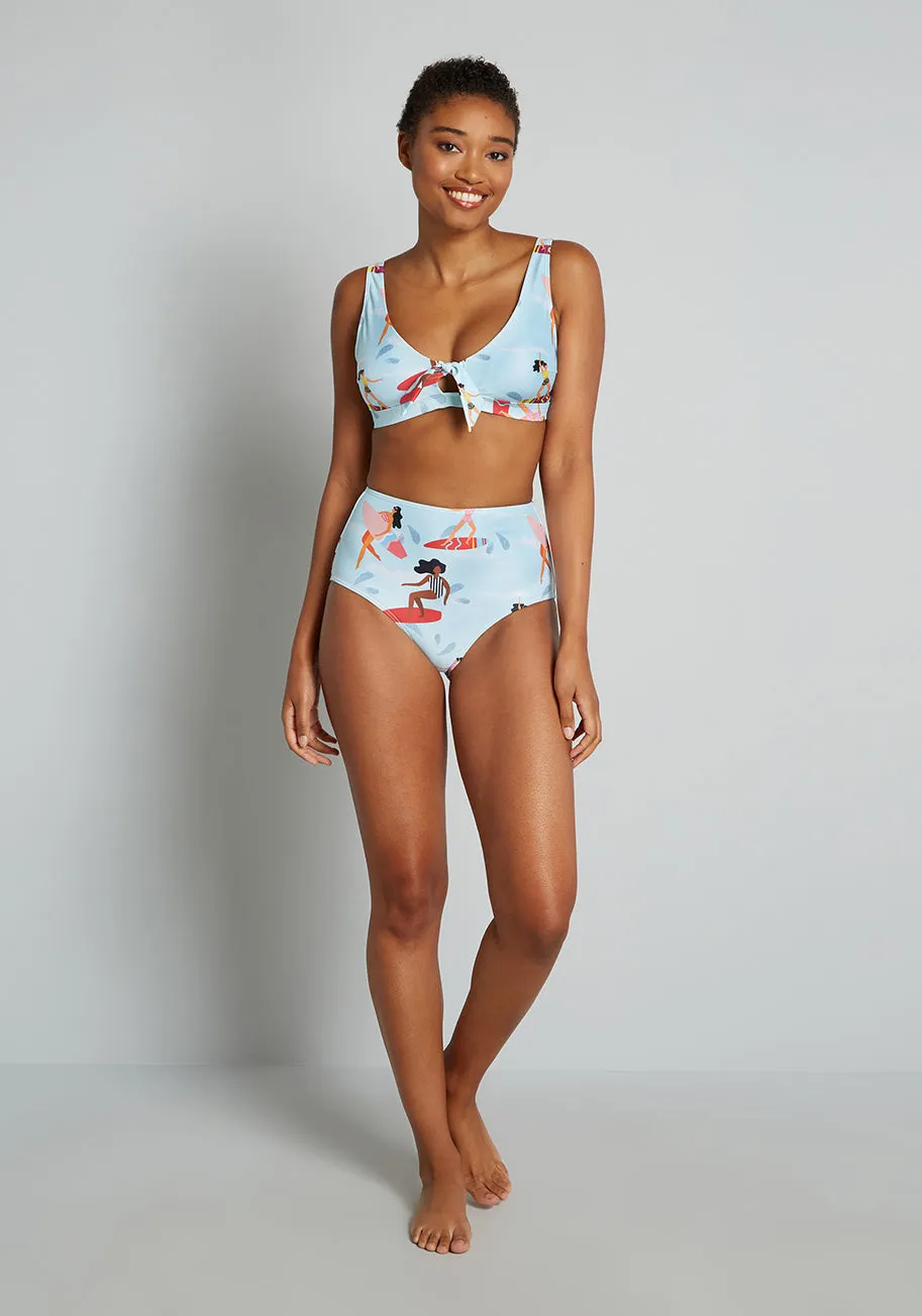 The Capri Bikini Top sold by Modcloth product image thumbnail 3