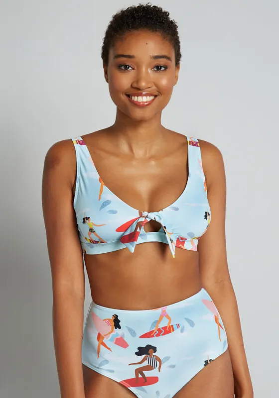 The Capri Bikini Top sold by Modcloth