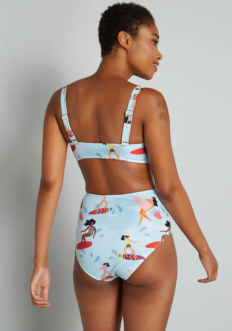 The Capri Bikini Top sold by Modcloth product image thumbnail 2