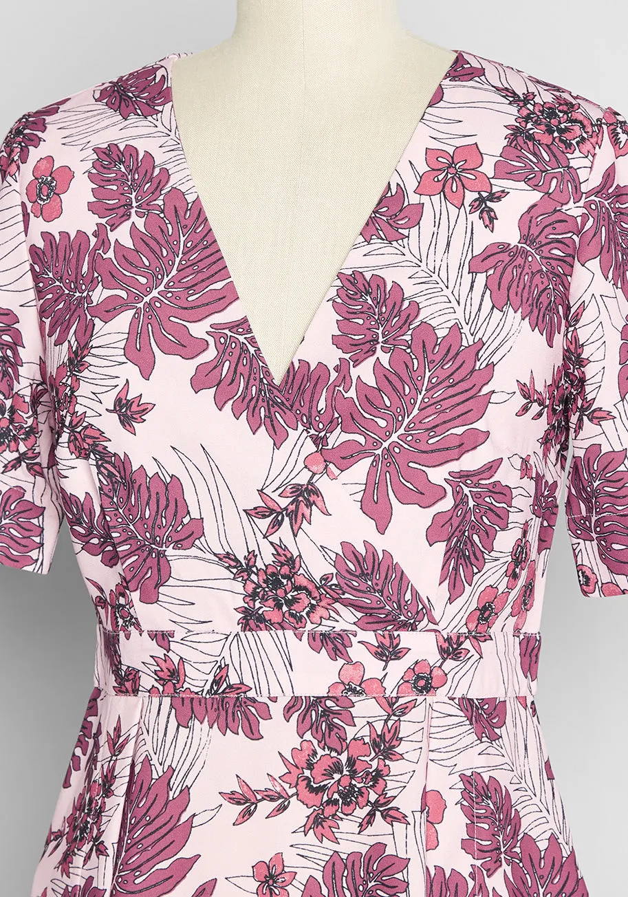 On the Topic of Tropic Midi Dress sold by Modcloth product image thumbnail 3