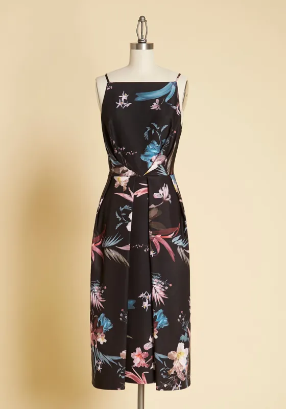 Just the Occasion Midi Dress sold by Modcloth