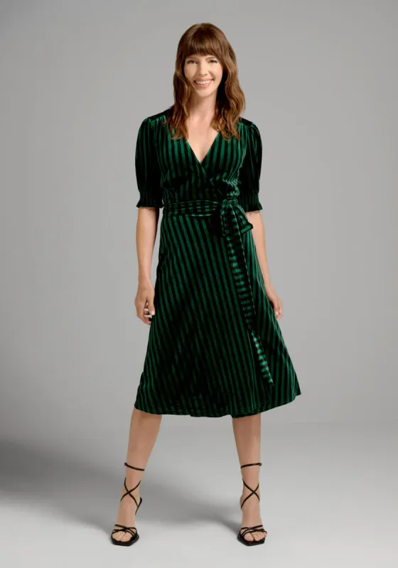 A Victorian Drama Wrap Dress sold by Modcloth