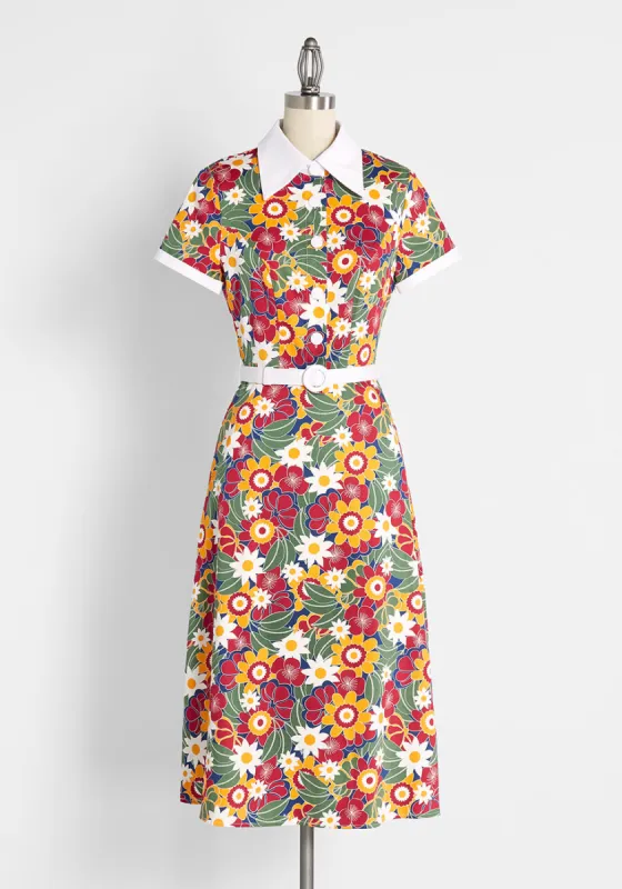 The Tropical Romancer A-Line Dress sold by Modcloth
