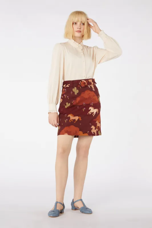 Wild Horses Skirt sold by Modcloth