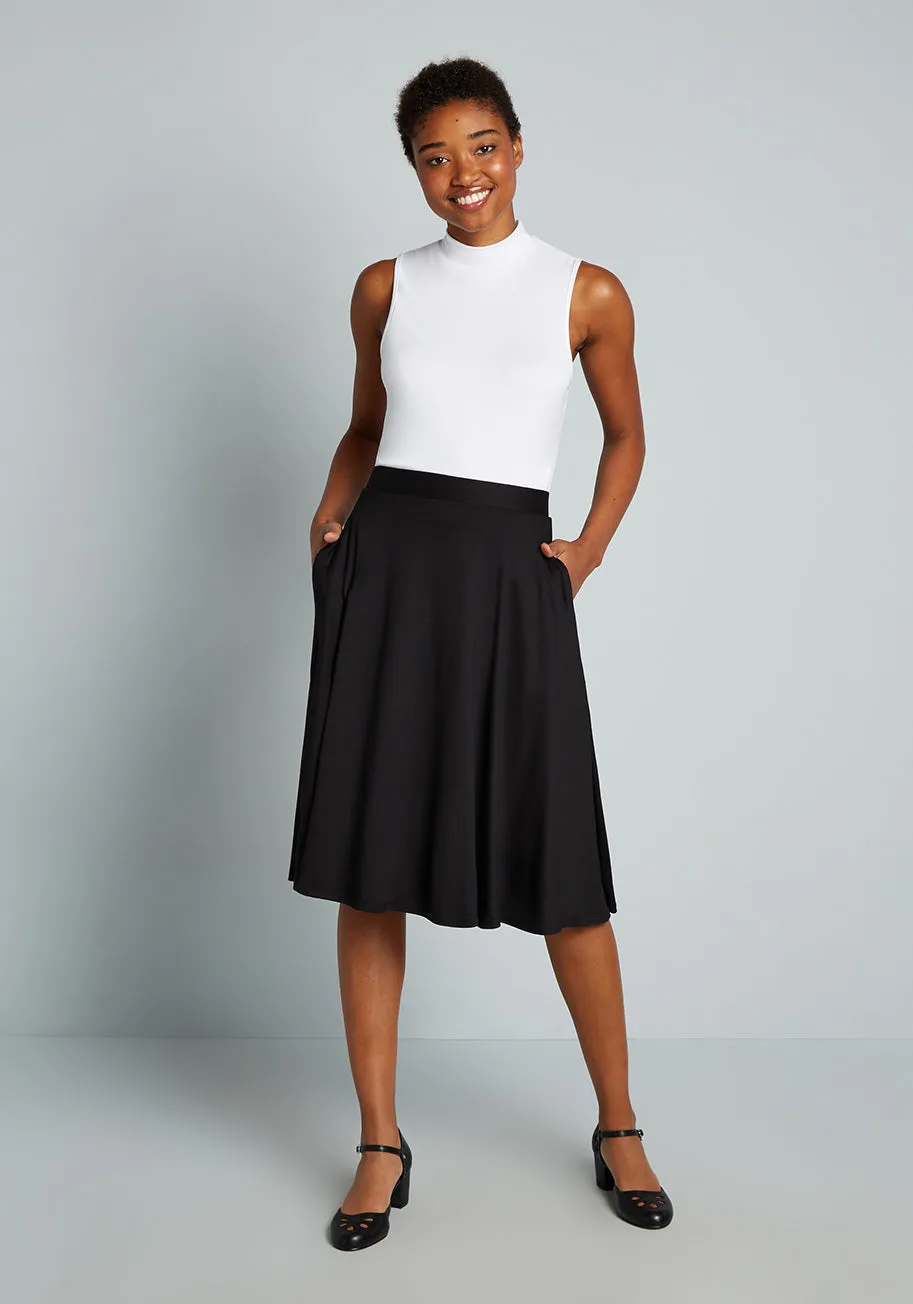 Start With The Basics Mock Neck Top sold by Modcloth product image thumbnail 3