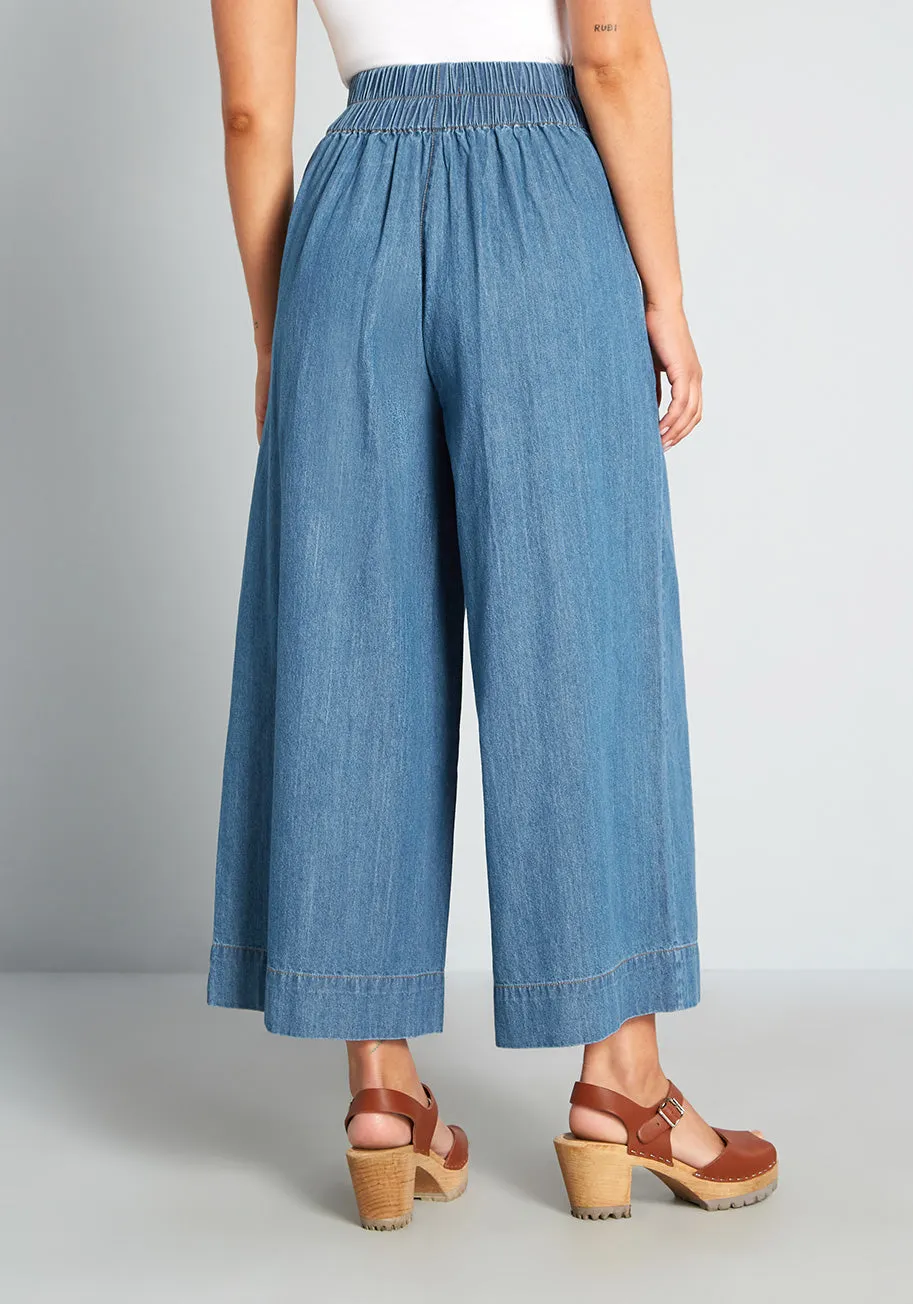 Plan Your Weekend Wide-Leg Jeans sold by Modcloth product image thumbnail 2