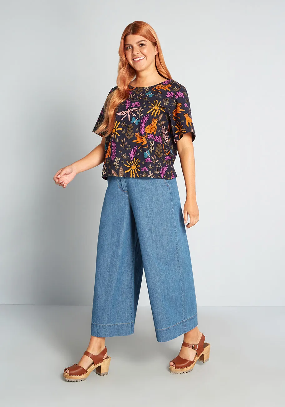 Plan Your Weekend Wide-Leg Jeans sold by Modcloth product image thumbnail 3