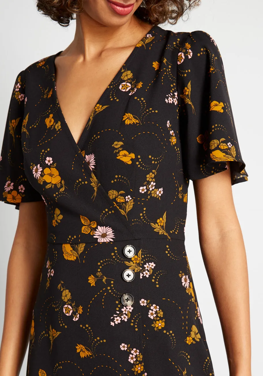 Sentimental Special Surplice Dress sold by Modcloth product image thumbnail 4