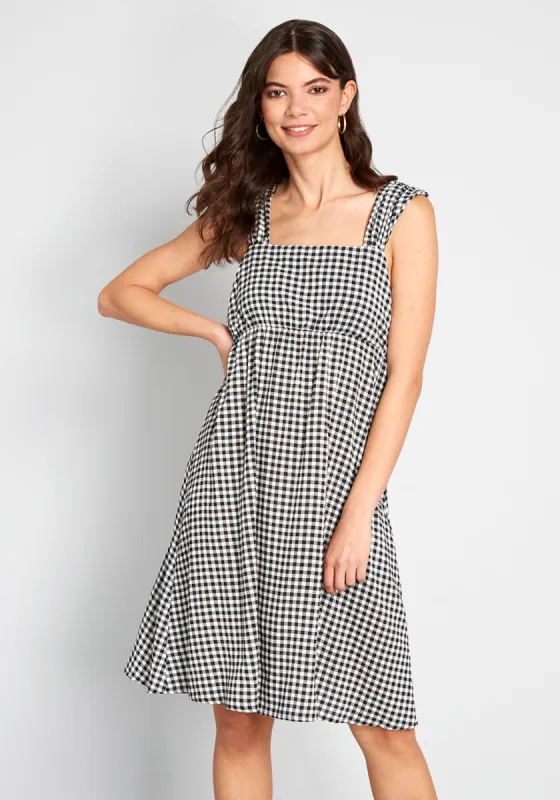 Aim to Breeze A-Line Dress sold by Modcloth