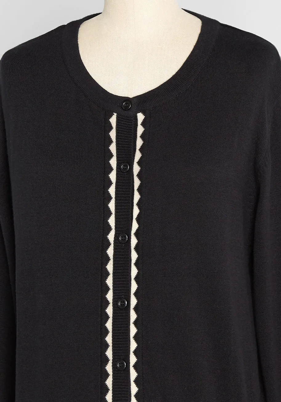 Zigging These Zags Cardigan sold by Modcloth product image thumbnail 3