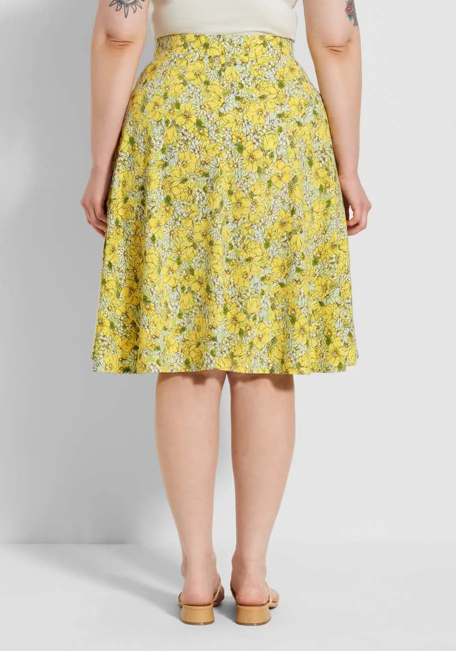 Excellence Attained Knit A-Line Skirt sold by Modcloth product image thumbnail 4