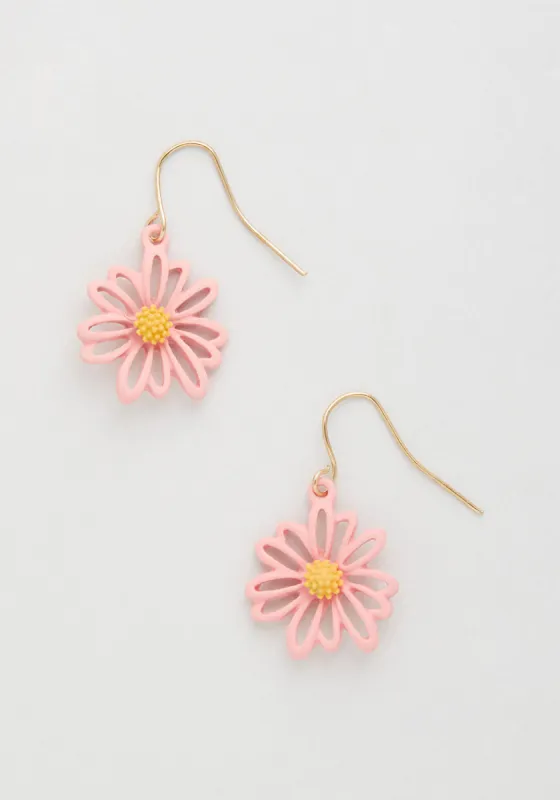Daisy In Love Dangle Earrings sold by Modcloth