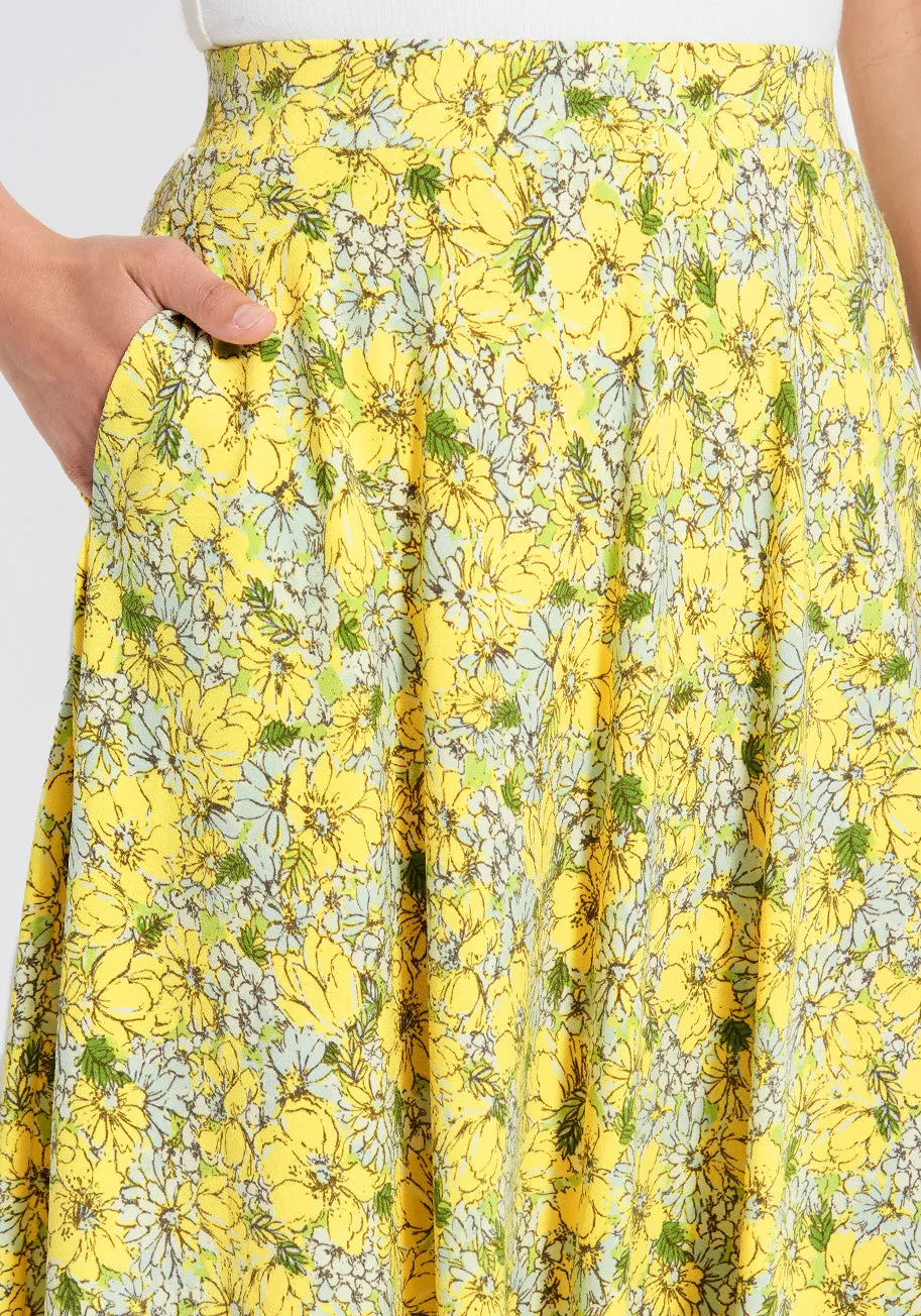 Excellence Attained Knit A-Line Skirt sold by Modcloth product image thumbnail 3