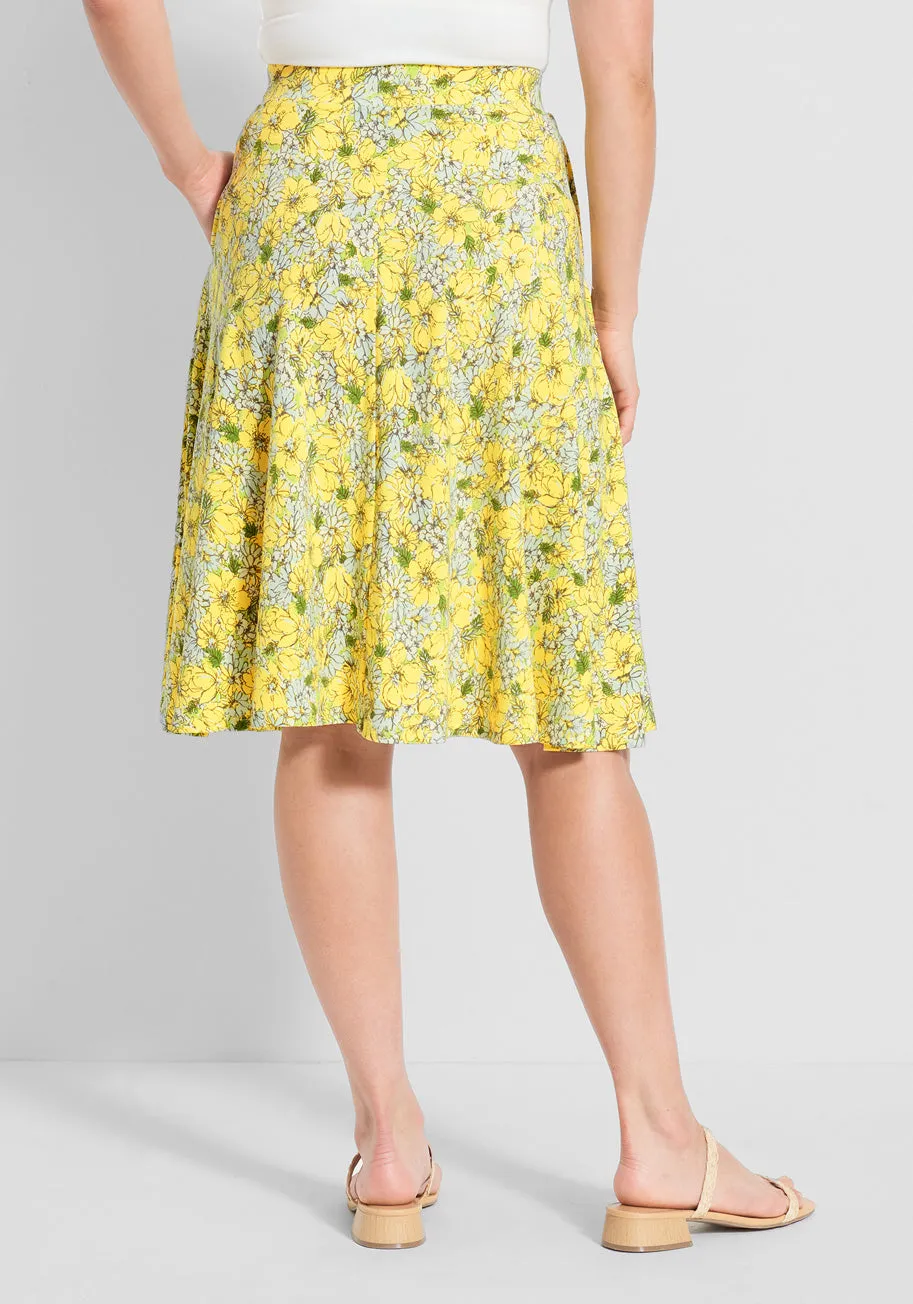 Excellence Attained Knit A-Line Skirt sold by Modcloth product image thumbnail 2