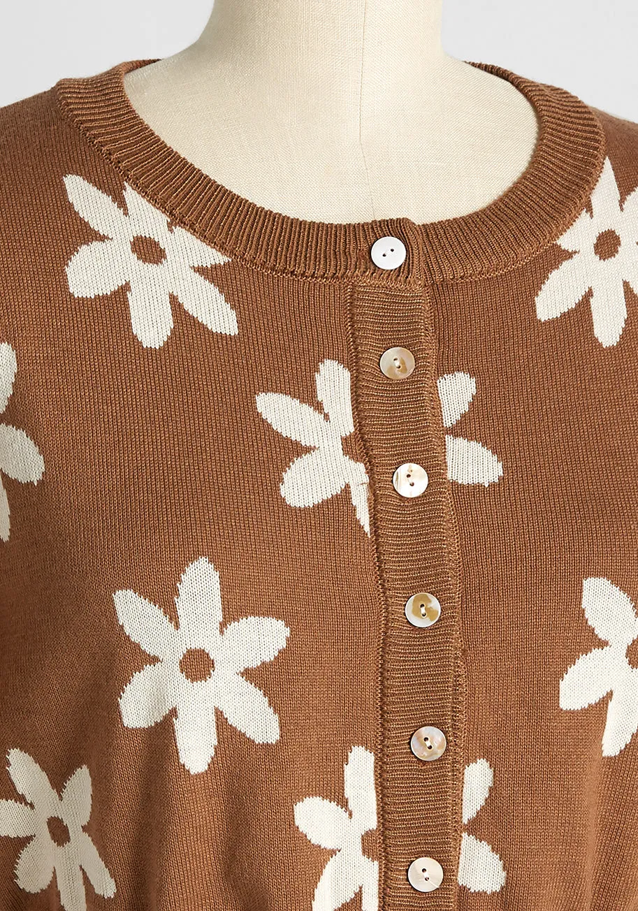 Daisy Devotion Cropped Cardigan sold by Modcloth product image thumbnail 3