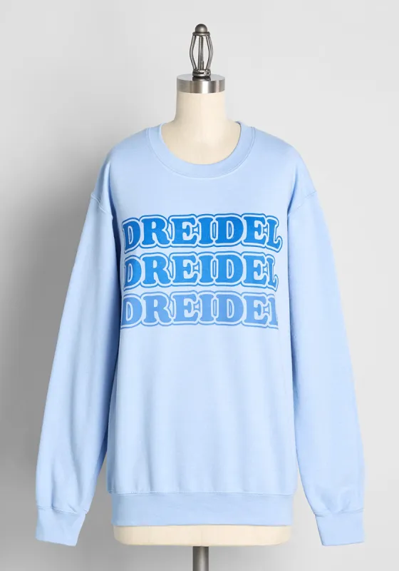 Dreidel, Dreidel, Dreidel! Graphic Sweatshirt sold by Modcloth