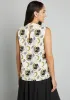 Perfectly Particular Sleeveless Blouse sold by Modcloth