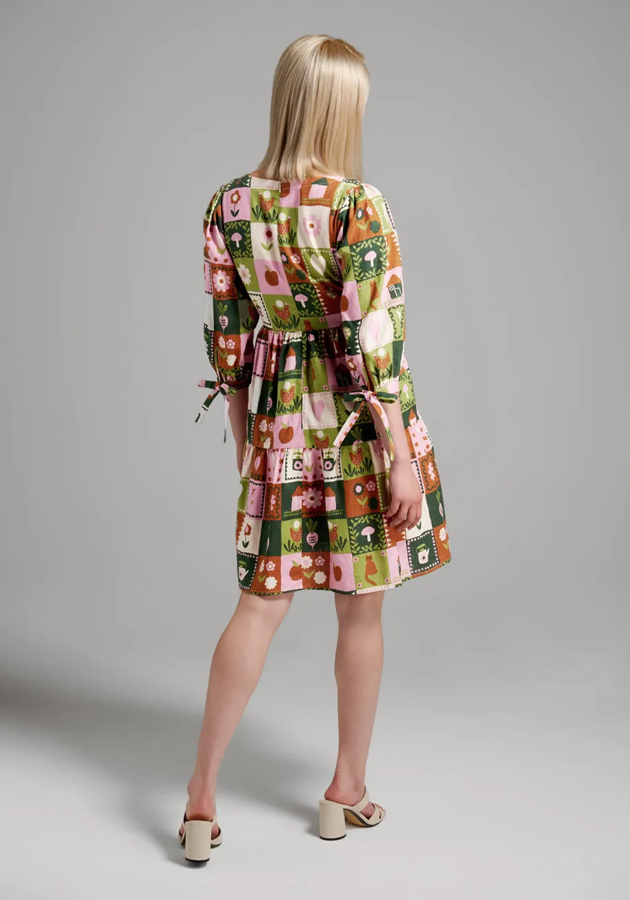 Playful Prairie Patchwork Dress sold by Modcloth product image thumbnail 3