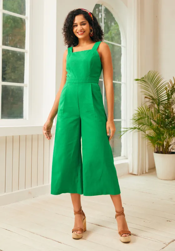 A Playful Bouquet Jumpsuit sold by Modcloth
