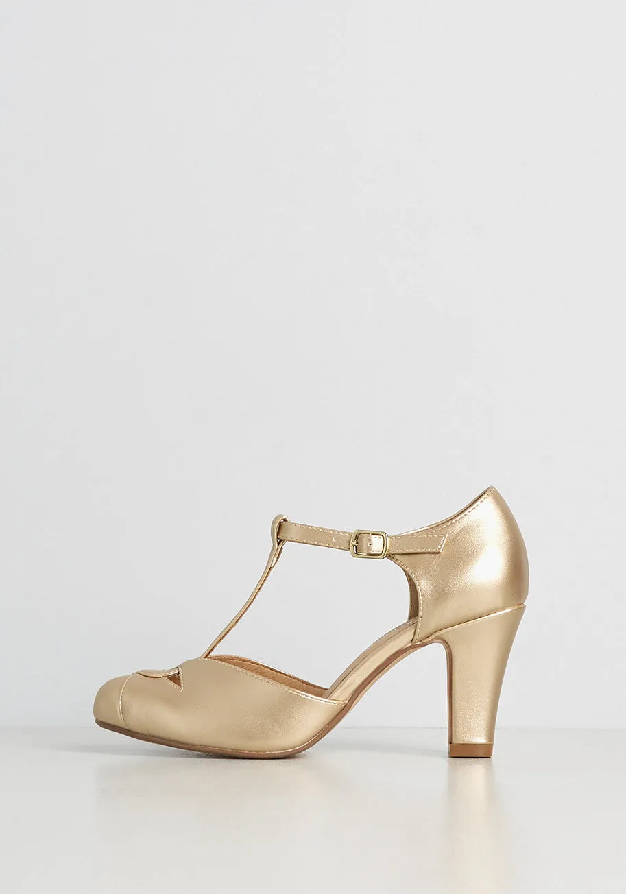 Going Out Glam T-Strap Heel sold by Modcloth product image thumbnail 2