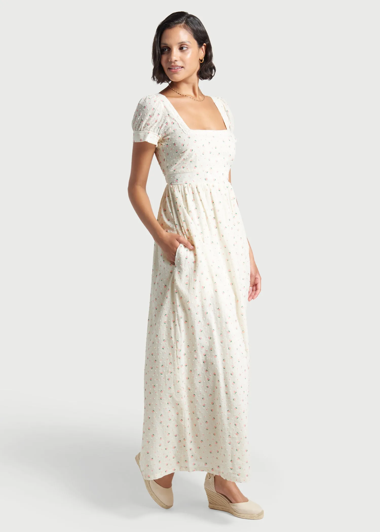 Regency Romance Embroidered Maxi Dress sold by Modcloth product image thumbnail 2