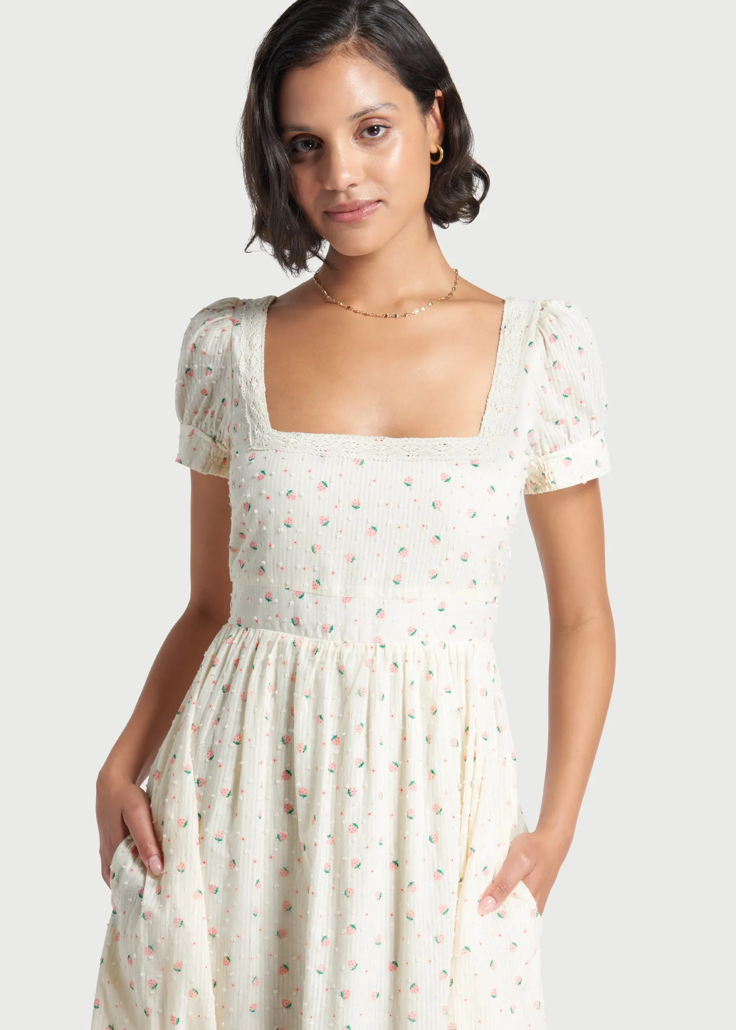 Regency Romance Embroidered Maxi Dress sold by Modcloth product image thumbnail 4