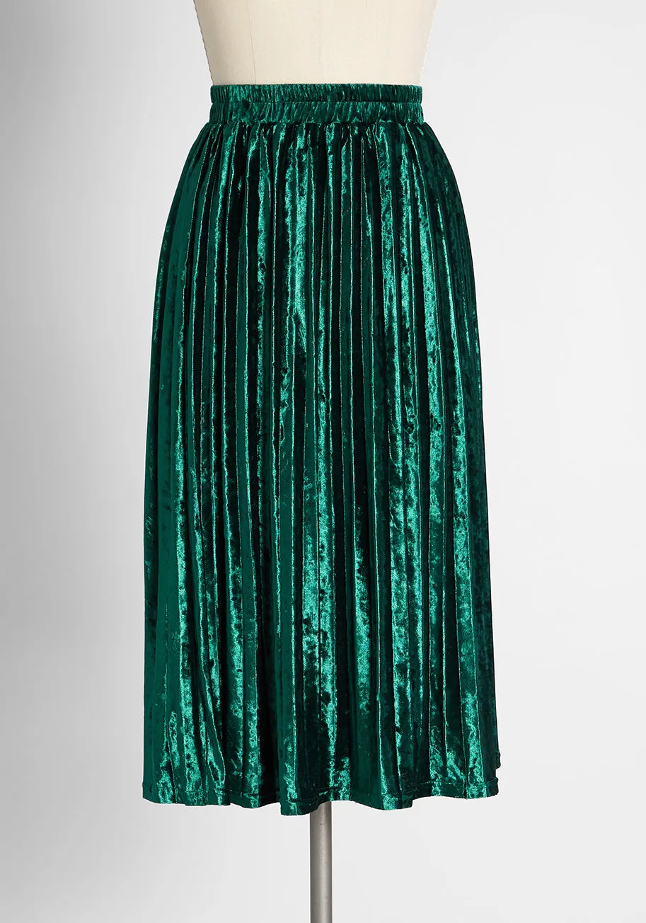 More Than Just A Crush Midi Skirt sold by Modcloth