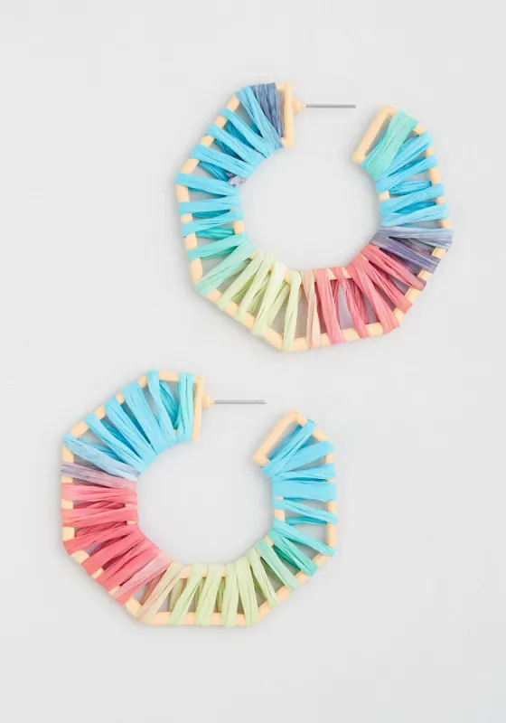 Wrapped In Love Hoop Earrings sold by Modcloth