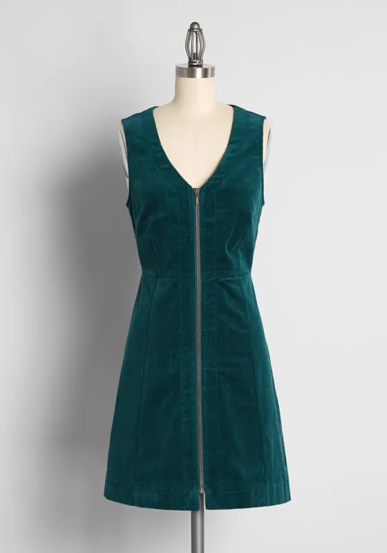 ModCloth x Princess Highway Corduroy Mini Dress sold by Modcloth