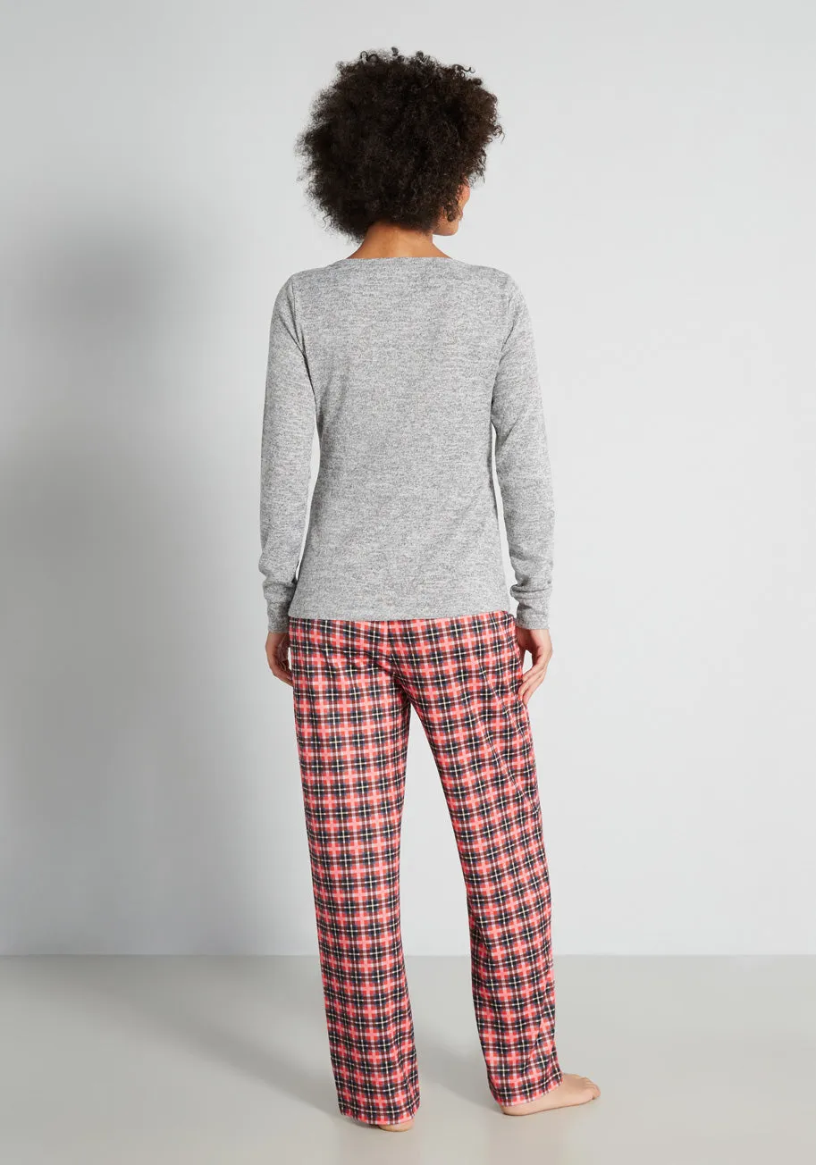 Home for the Holidays Pajama Set sold by Modcloth product image thumbnail 2