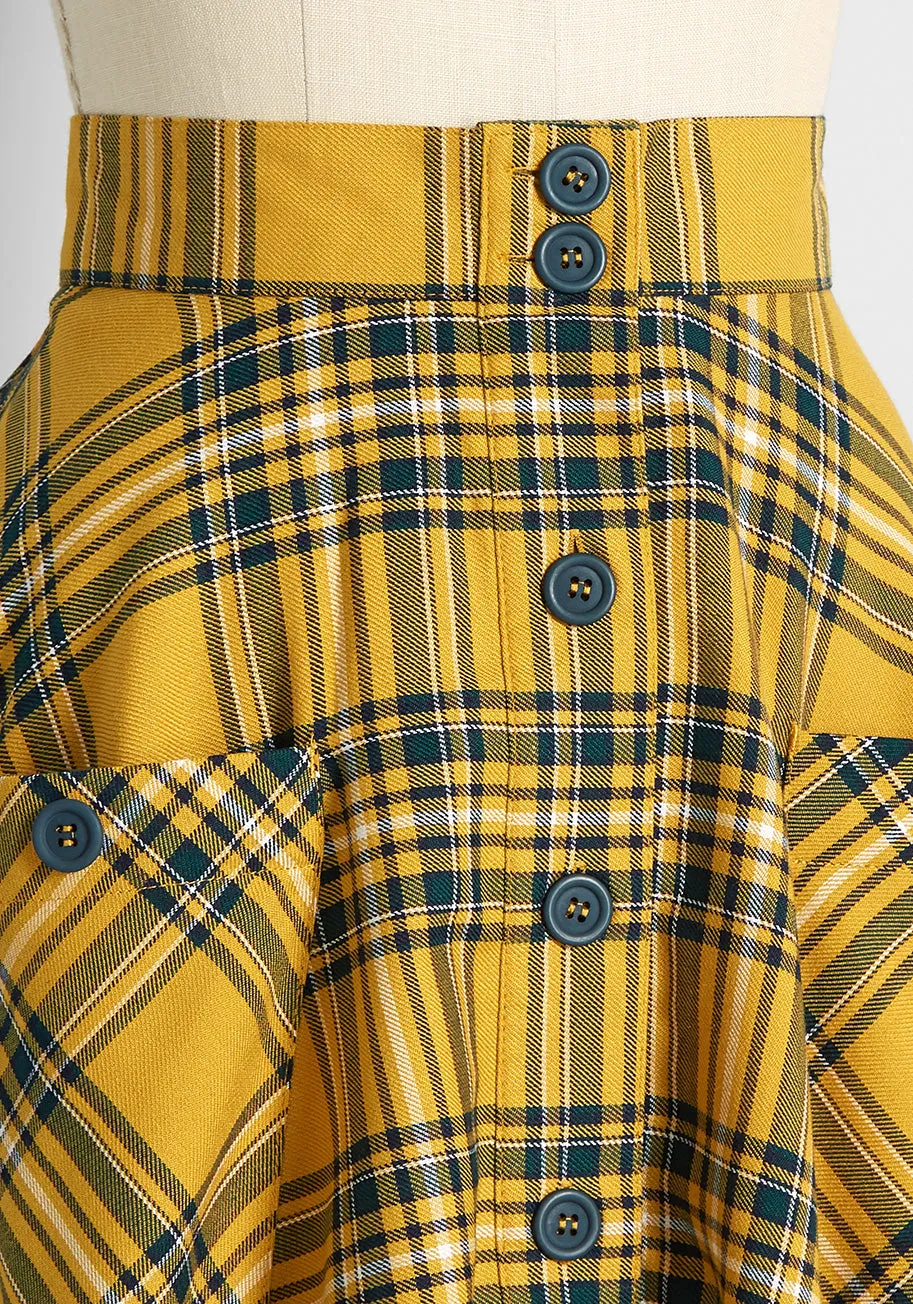 Befitting Brilliance Midi Skirt sold by Modcloth product image thumbnail 3