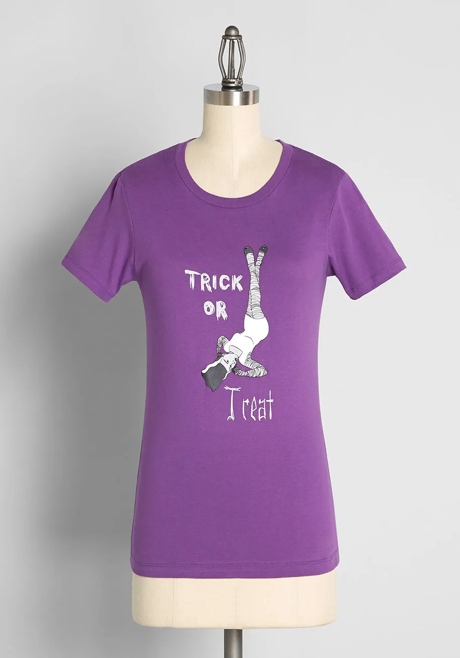 Trick or Treat? Graphic Tee sold by Modcloth