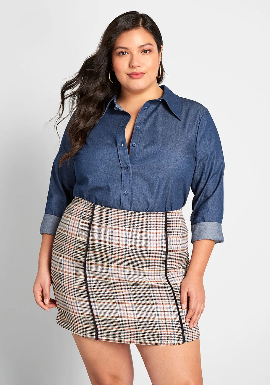 A New Classic Button-Up Top sold by Modcloth product image thumbnail 5