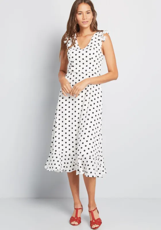 Treasure Together Midi Dress sold by Modcloth