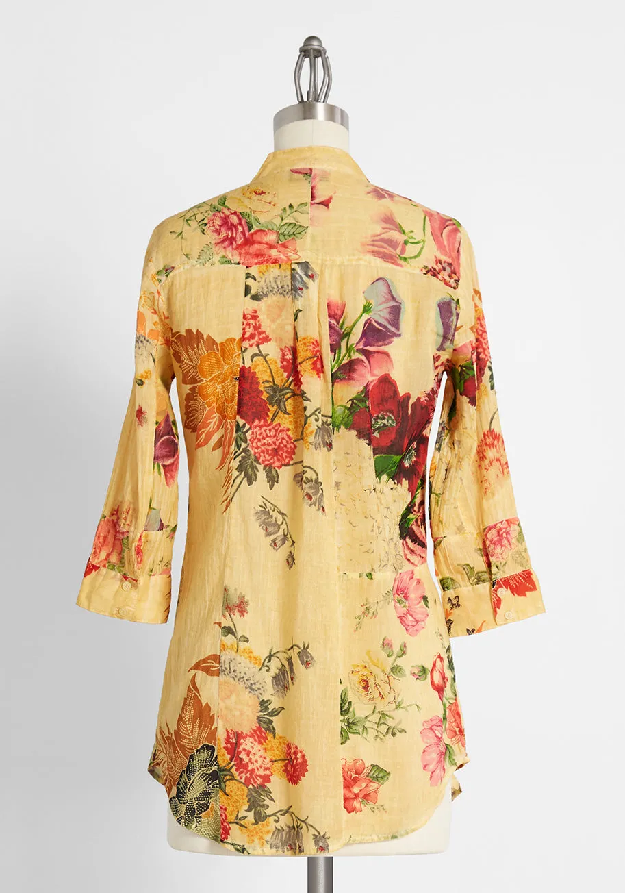 Back Road Ramble Cotton Tunic sold by Modcloth product image thumbnail 2