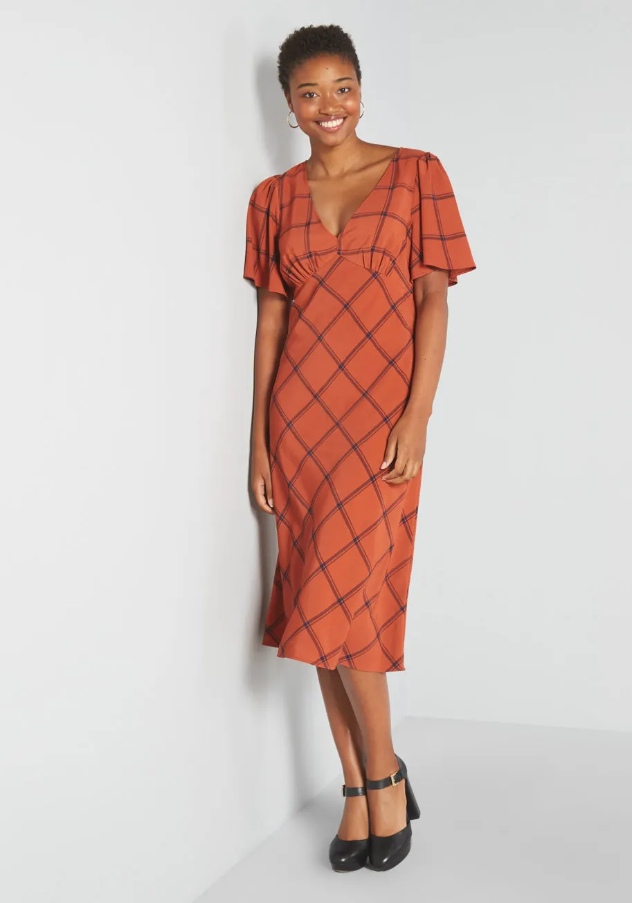 Time To Flounce Midi Dress sold by Modcloth product image thumbnail 3