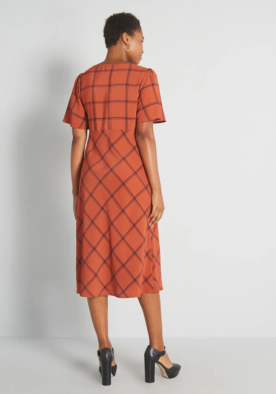 Time To Flounce Midi Dress sold by Modcloth product image thumbnail 2