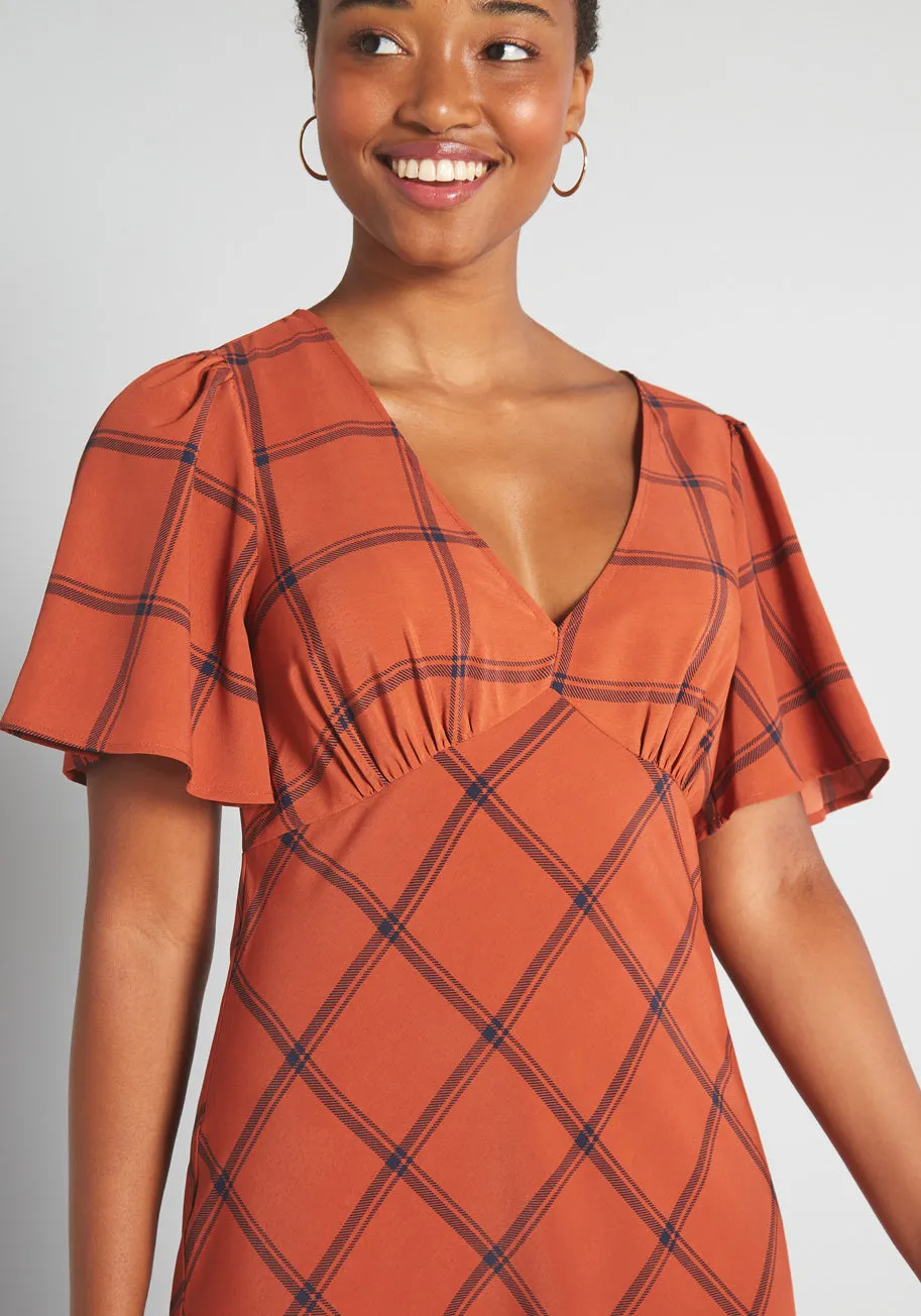 Time To Flounce Midi Dress sold by Modcloth product image thumbnail 4