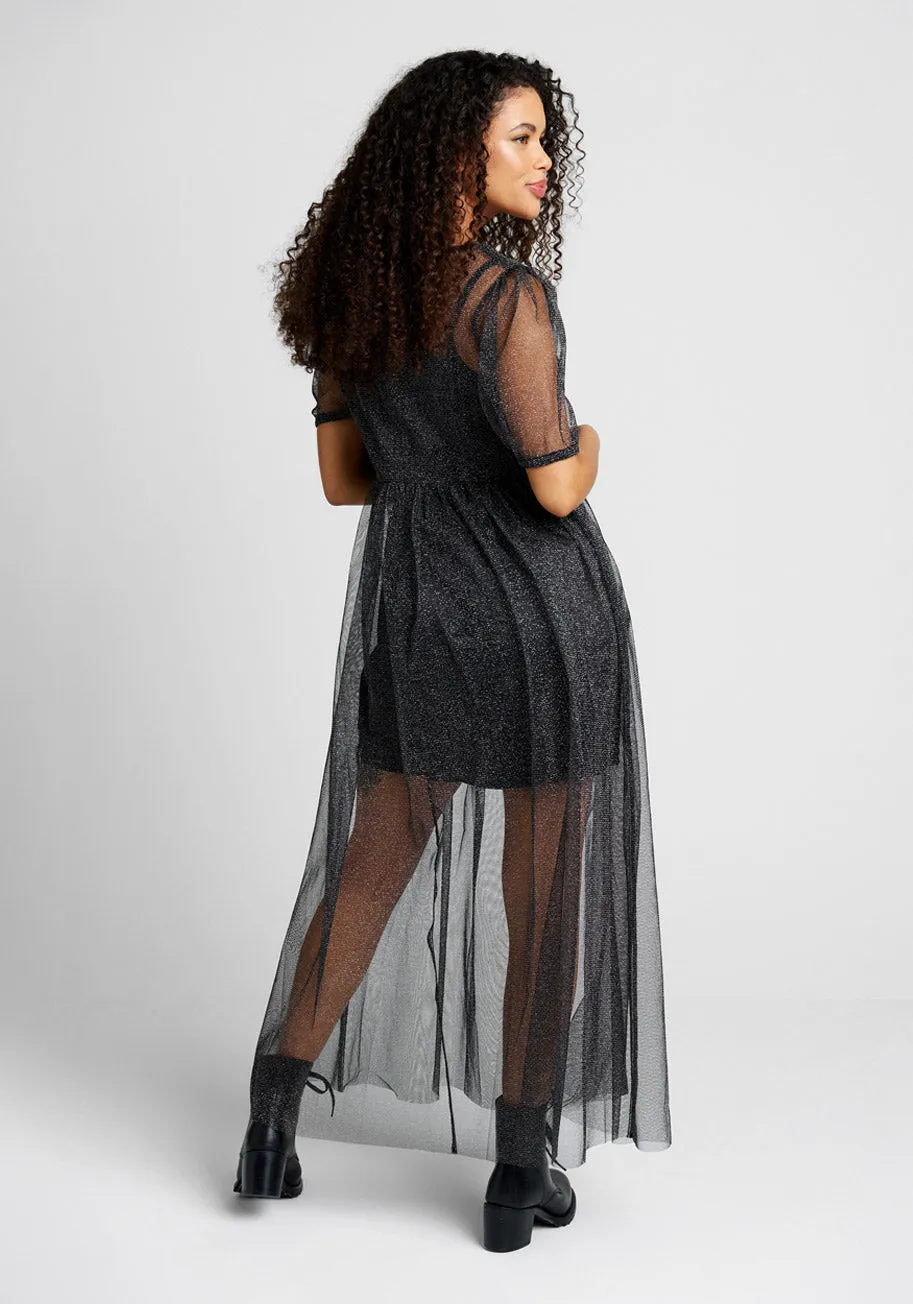 Shine Through The Night Midi Dress sold by Modcloth product image thumbnail 2
