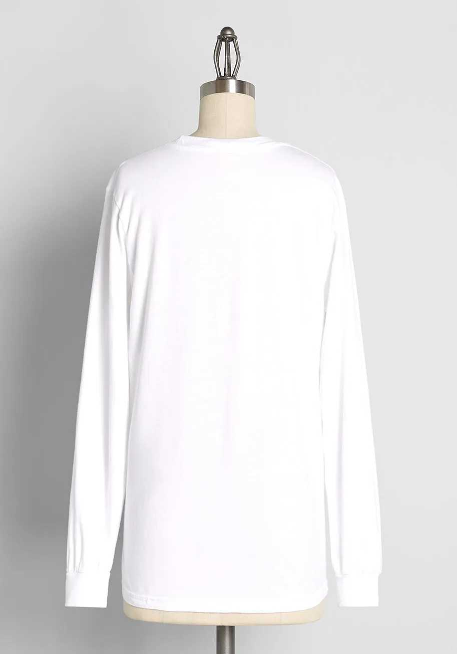Jingle All the Way Long Sleeve Graphic Tee sold by Modcloth product image thumbnail 2