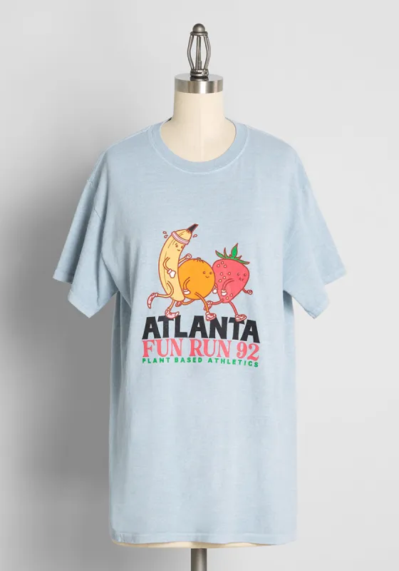 Atlanta Fun Run '92 Graphic Tee made by Modcloth