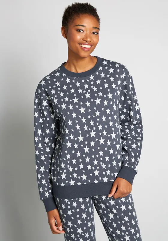 As You Ease Pullover Sweatshirt sold by Modcloth