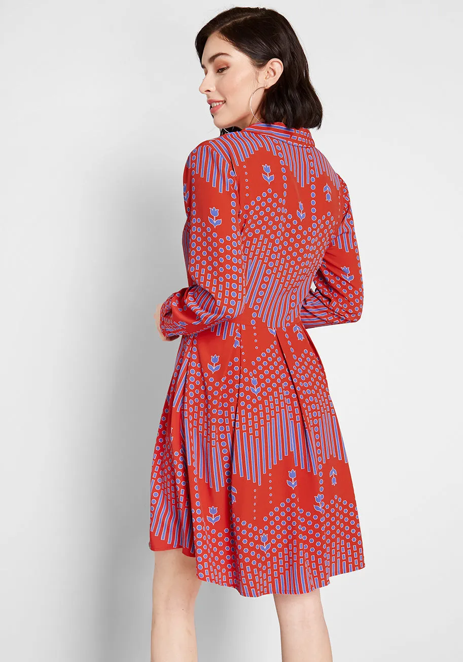 Pleasant Confidence Tie-Neck Dress sold by Modcloth product image thumbnail 2
