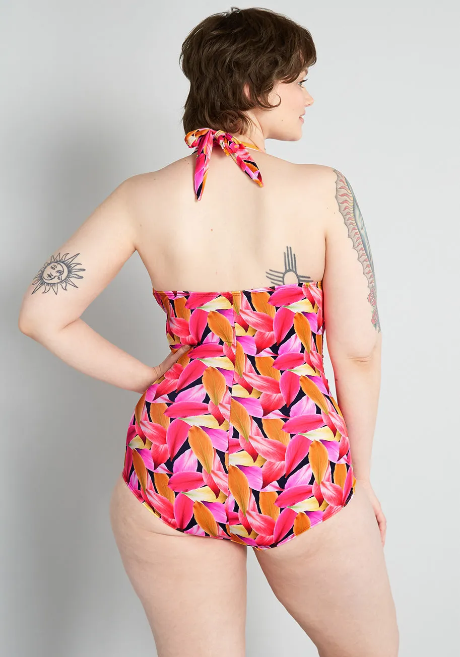 The Bathing Bombshell One-Piece Swimsuit sold by Modcloth product image thumbnail 2