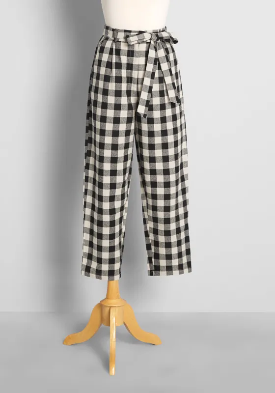So Plaid To Be Here Pants sold by Modcloth